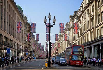 خیابان های لندن